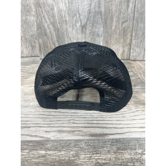Rust Belt Nation Local Detroit Black Foil Snapback Trucker Hat Mesh RBN NWOT - Picture 5 of 8